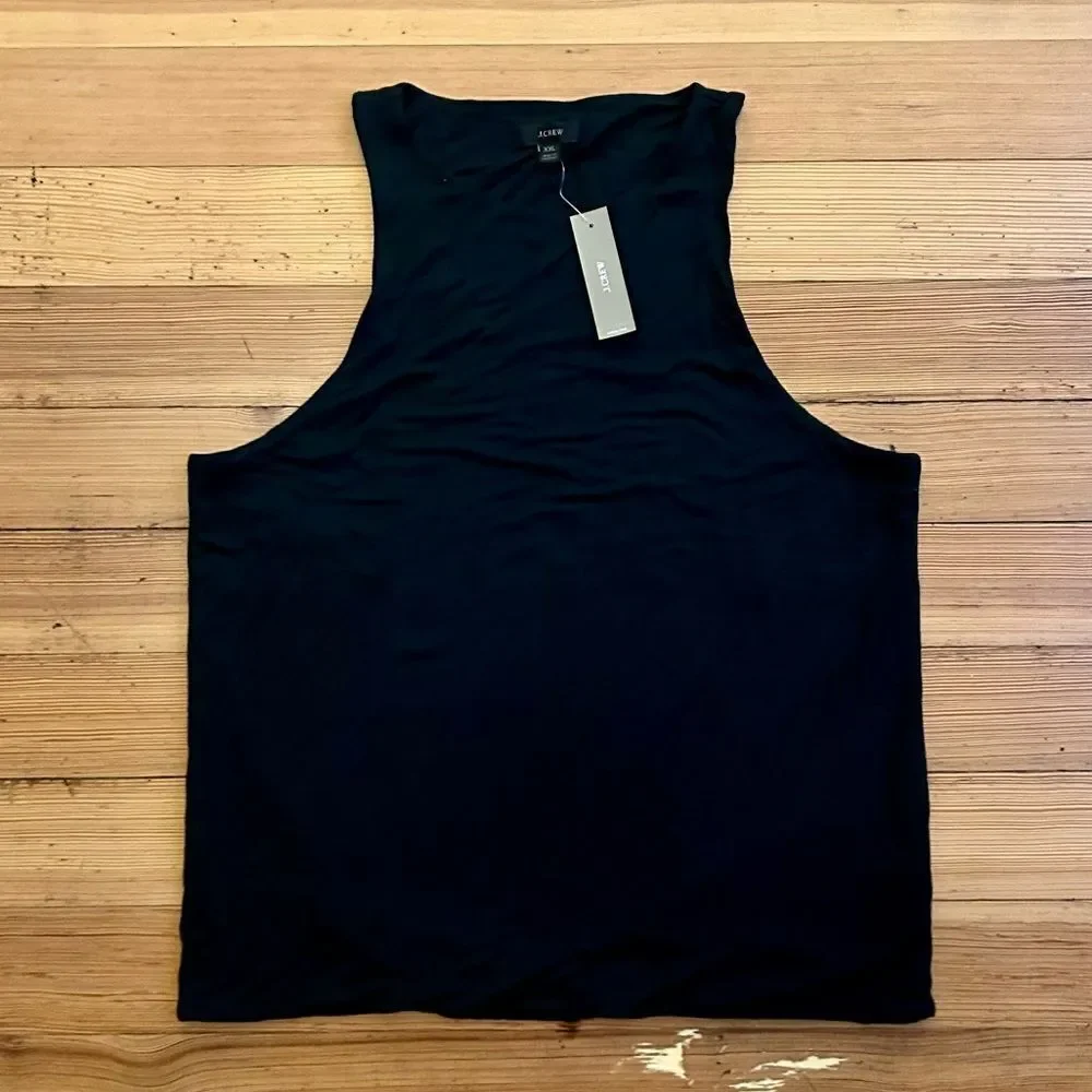 J. Crew FormKnit high-neck cutaway tank top. Size XXL. NWT.